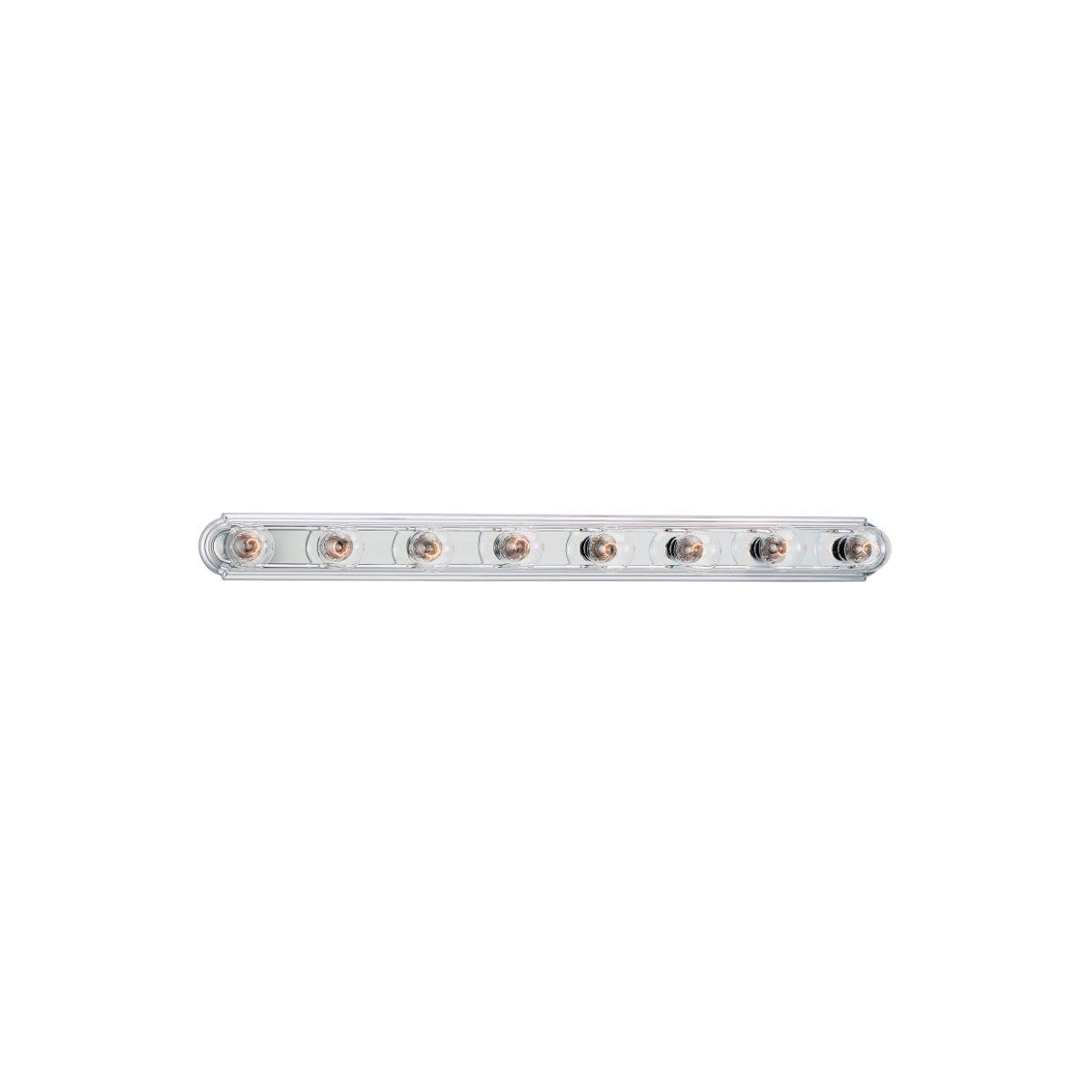 8 light vanity light outlet bar