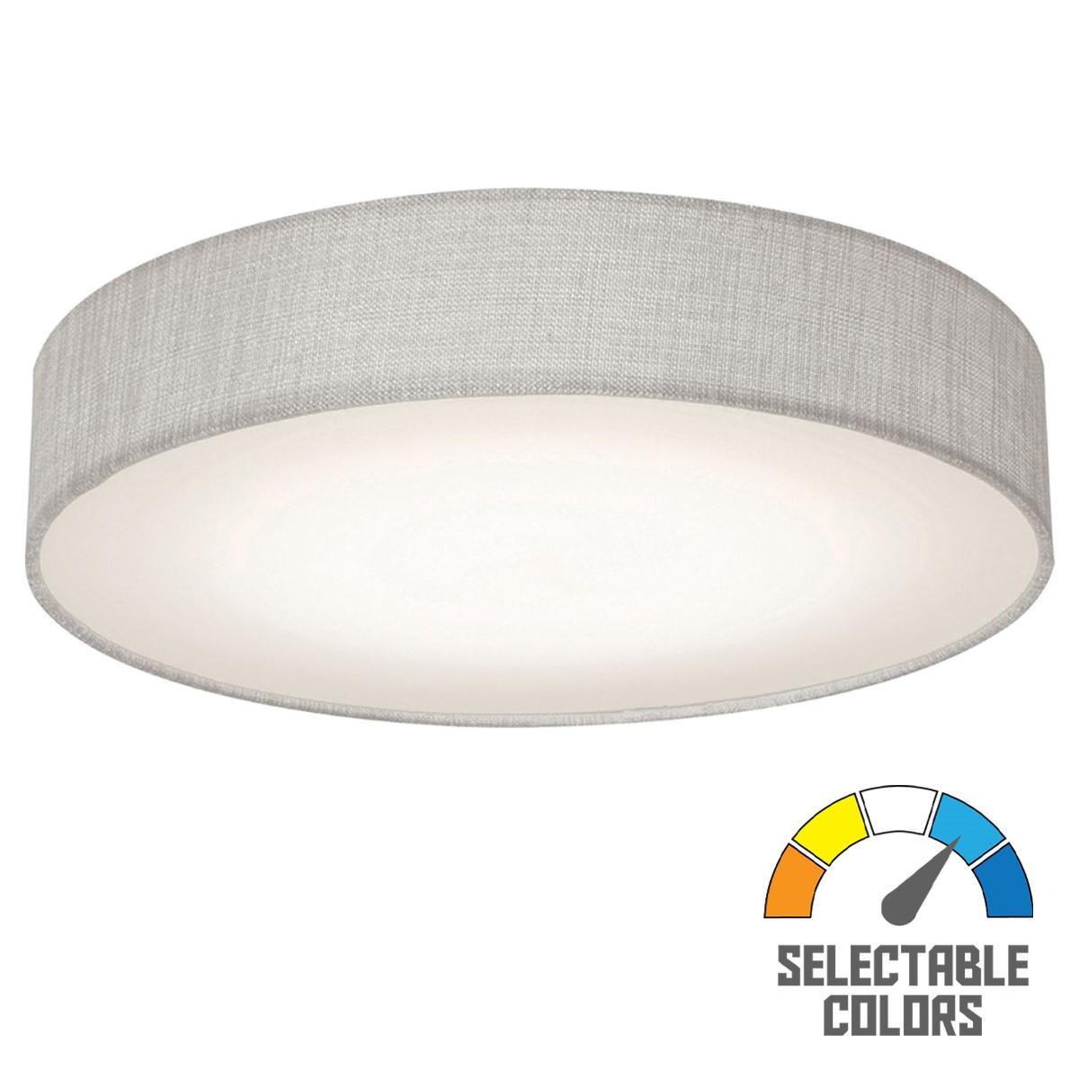 AFX ALDF2032LAJD1GY Ashland 20 Inch LED Flush Mount Light