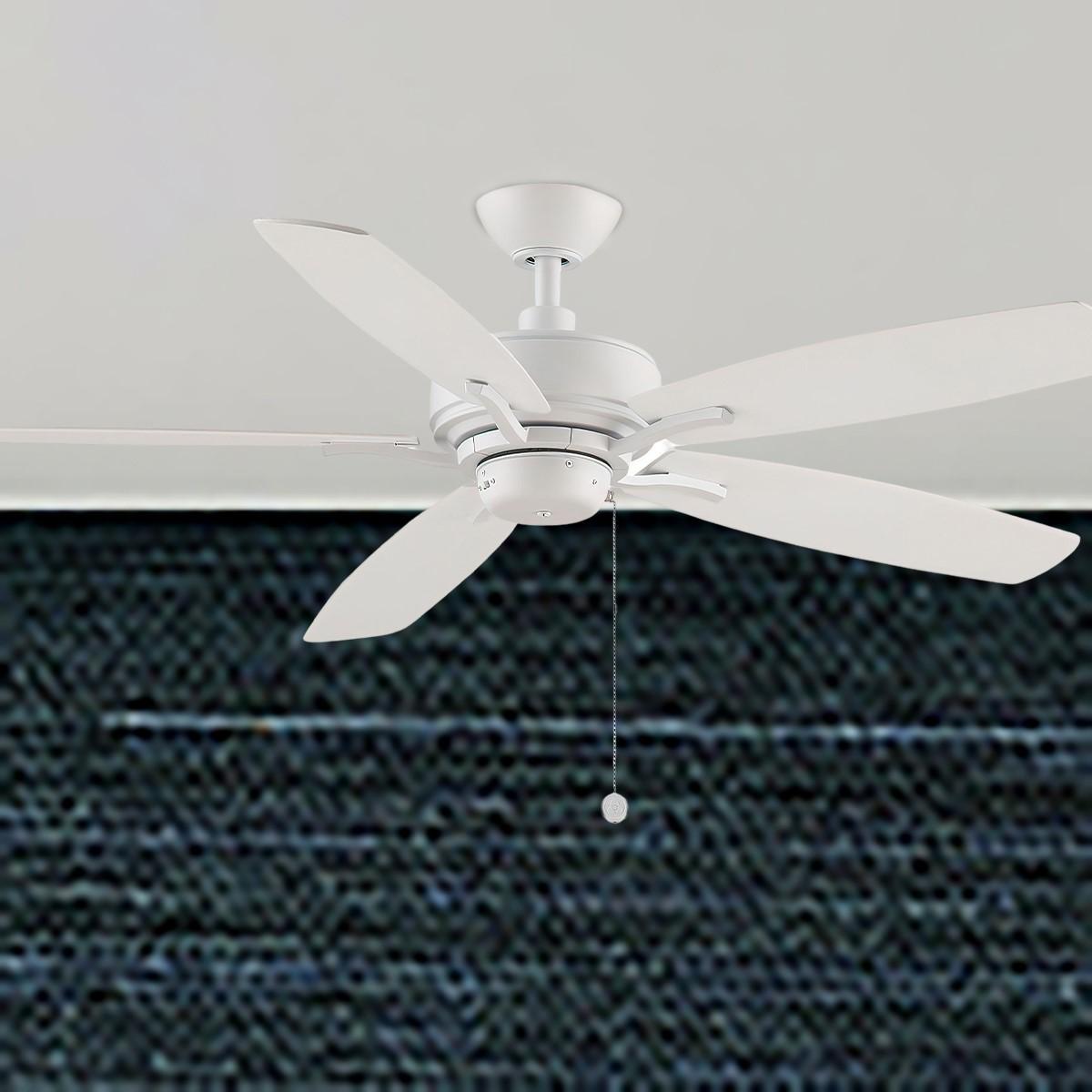 NEW Hampton Bay 52” deals Matte White Ceiling Fan