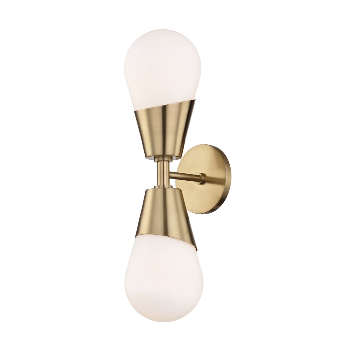 2 light online armed sconce