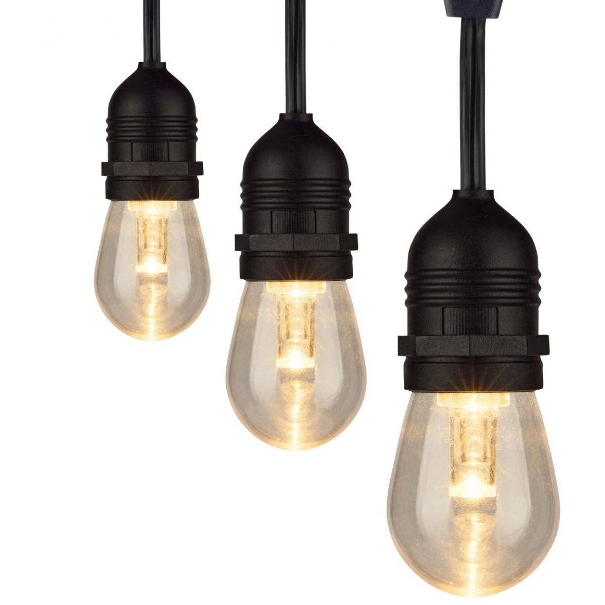 Indoor & Outdoor String Lights - Black