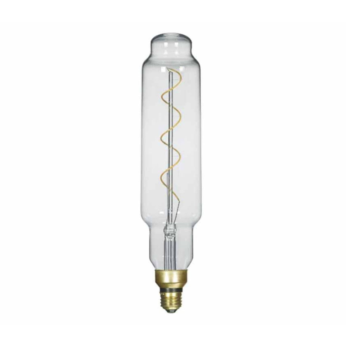 8 Watt - 800 Lumens - LED T10 Clear Tubular Bulb