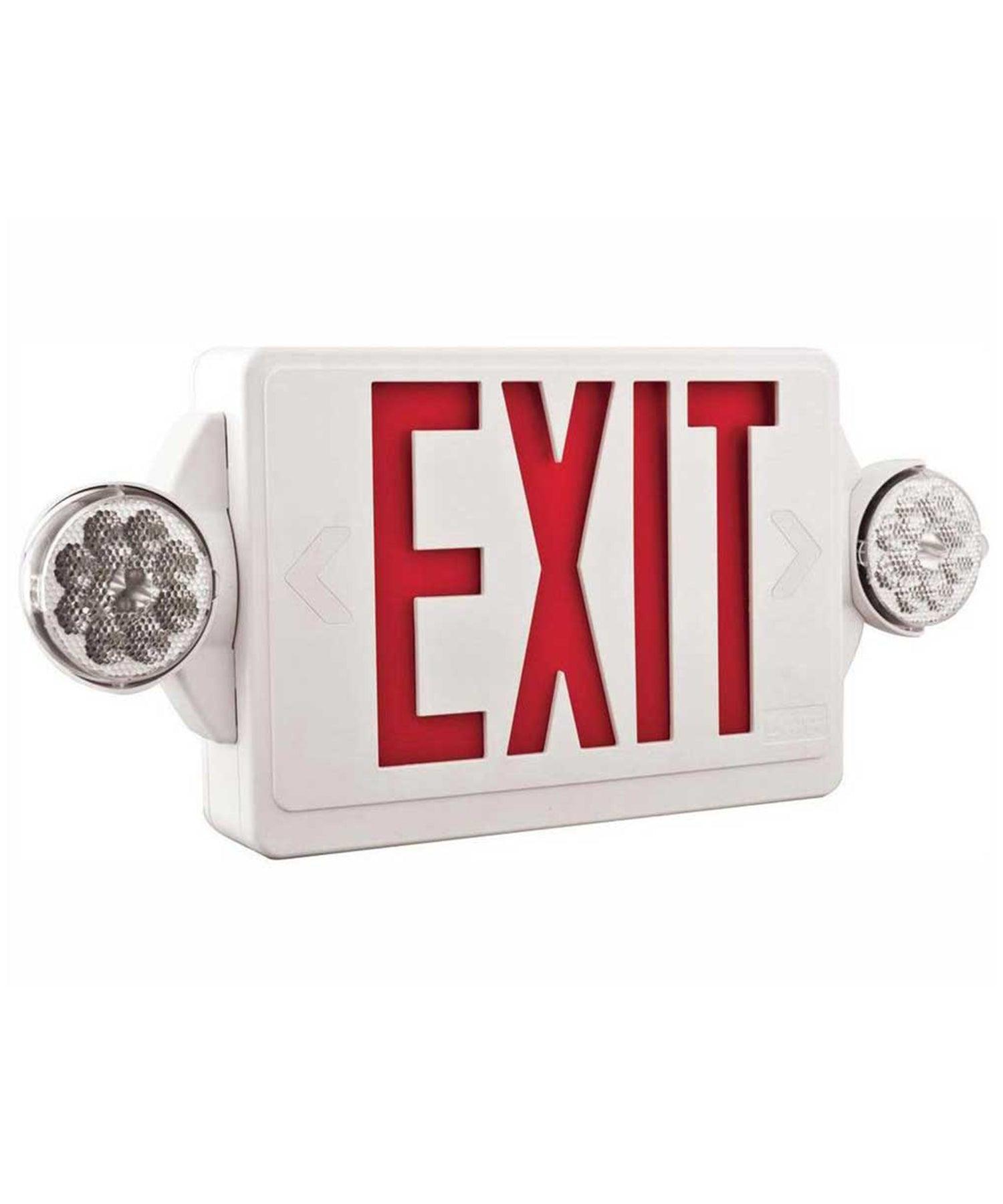 Exit Sign Emergency Light Combos - Bees Lighting