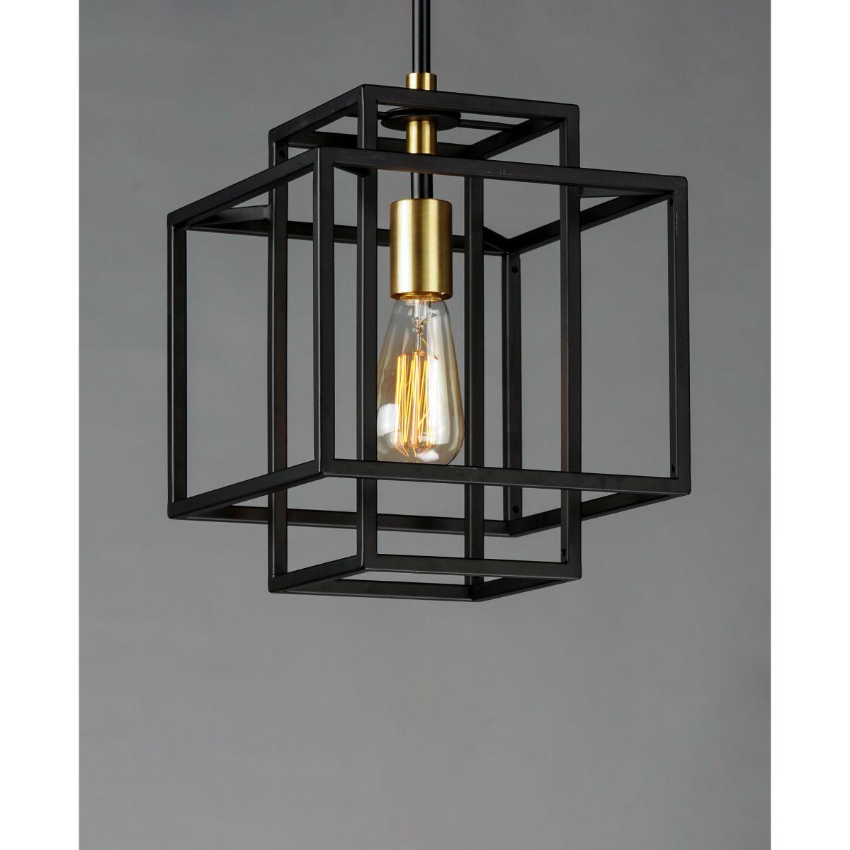 Liner 10 in. Pendant Light Black Finish - Bees Lighting