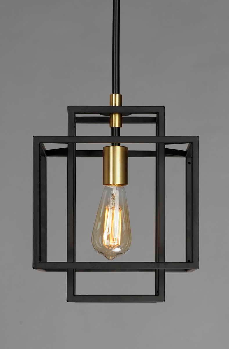 Liner 10 in. Pendant Light Black Finish - Bees Lighting