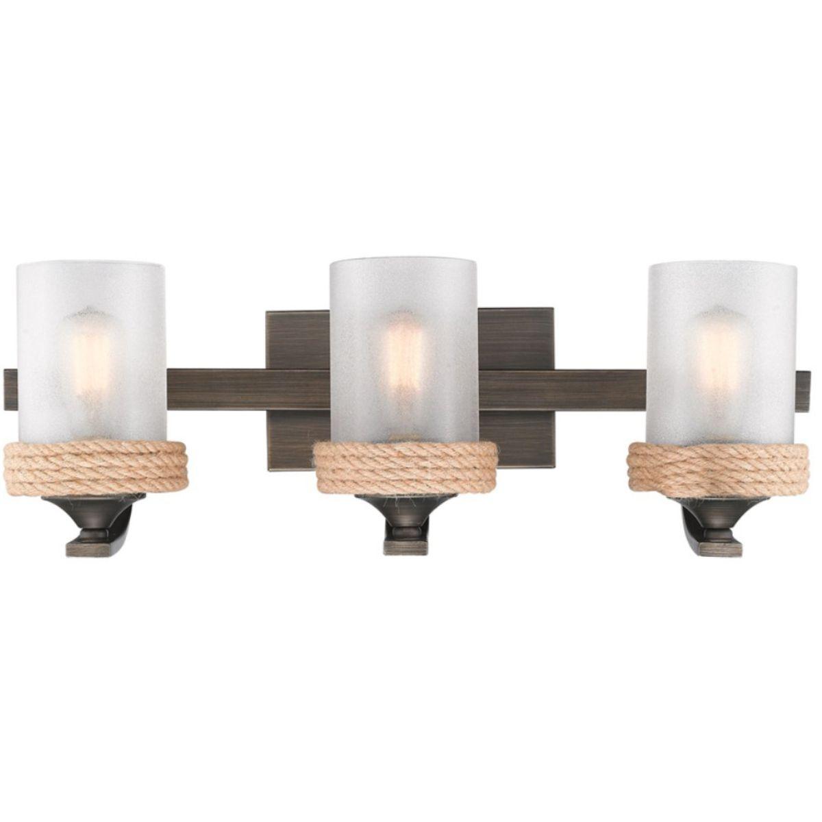 Chatham 23 in. 3 Lights Vanity Light Bronze finish - Bees Lighting