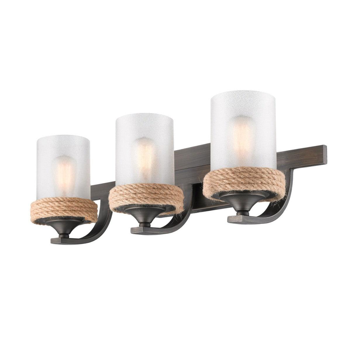 Chatham 23 in. 3 Lights Vanity Light Bronze finish - Bees Lighting