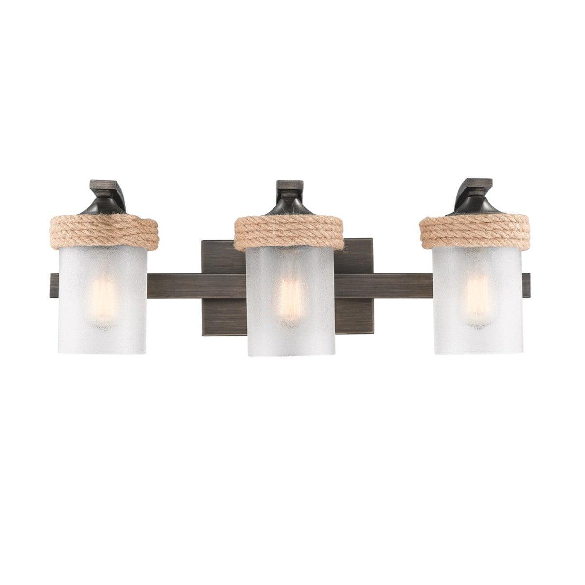 Chatham 23 in. 3 Lights Vanity Light Bronze finish - Bees Lighting