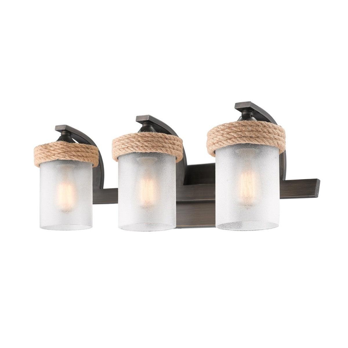 Chatham 23 in. 3 Lights Vanity Light Bronze finish - Bees Lighting