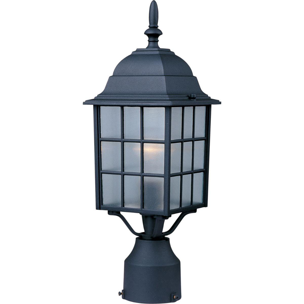 North Church 17 in. Lantern Head Black finish - Bees Lighting