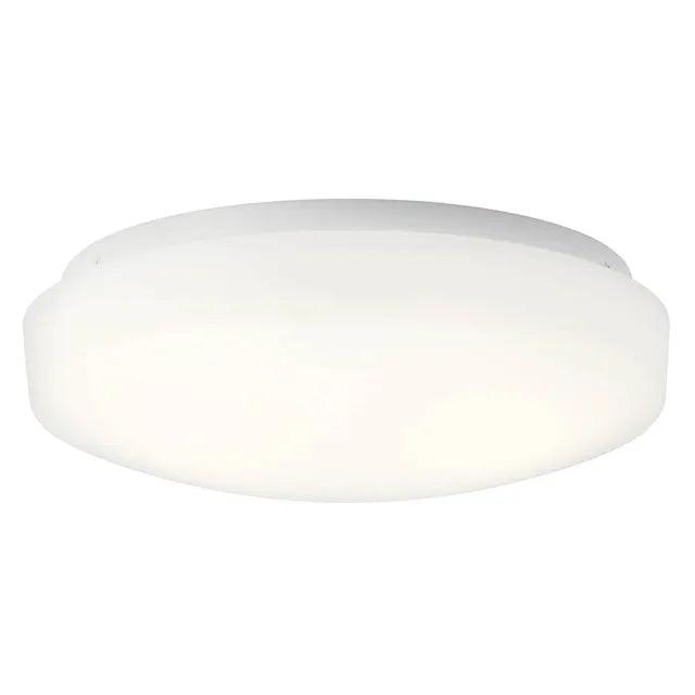 Ceiling Space 11 in. LED Ceiling Puff Light 120V, 3000K White Finish - Bees Lighting