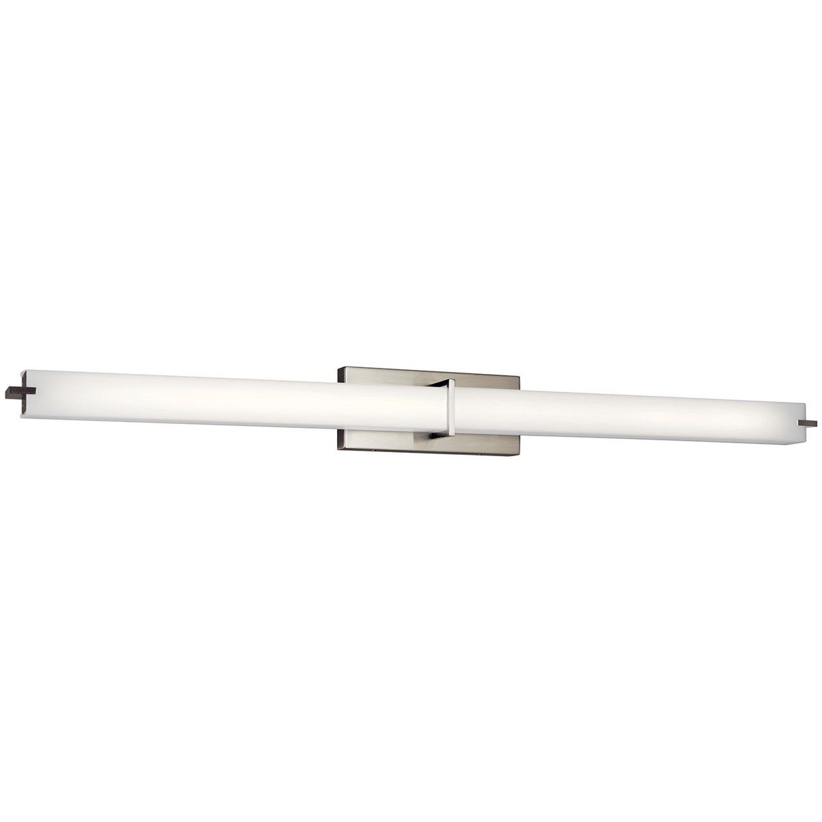 48 in. LED Bath Bar Nickel Finish