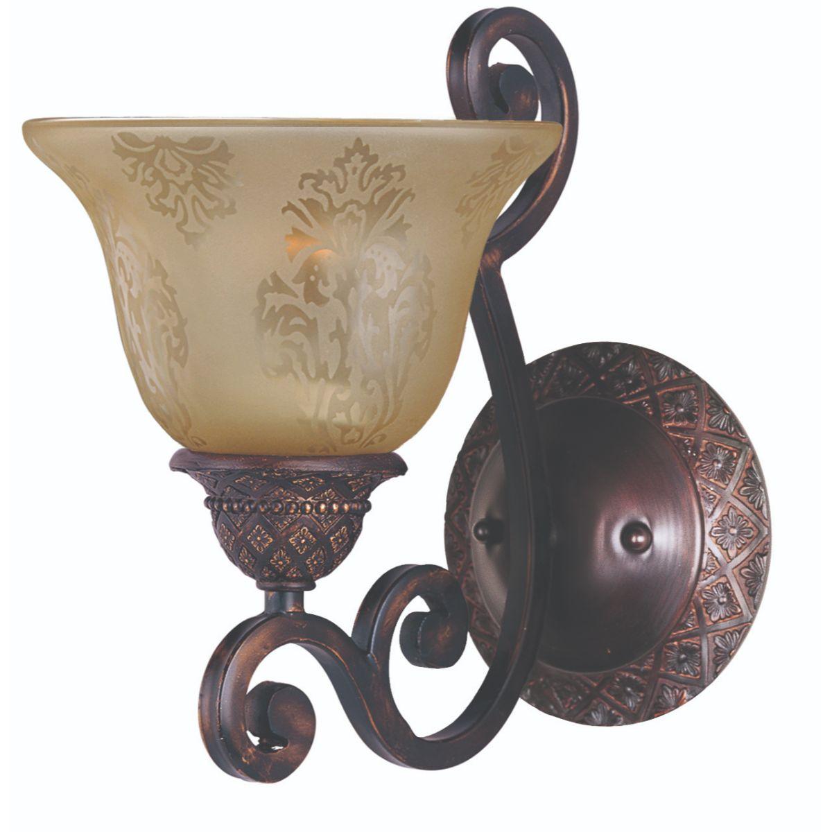 Symphony 11 in. Armed Sconce Oil-Rubbed Bronze finish - Bees Lighting