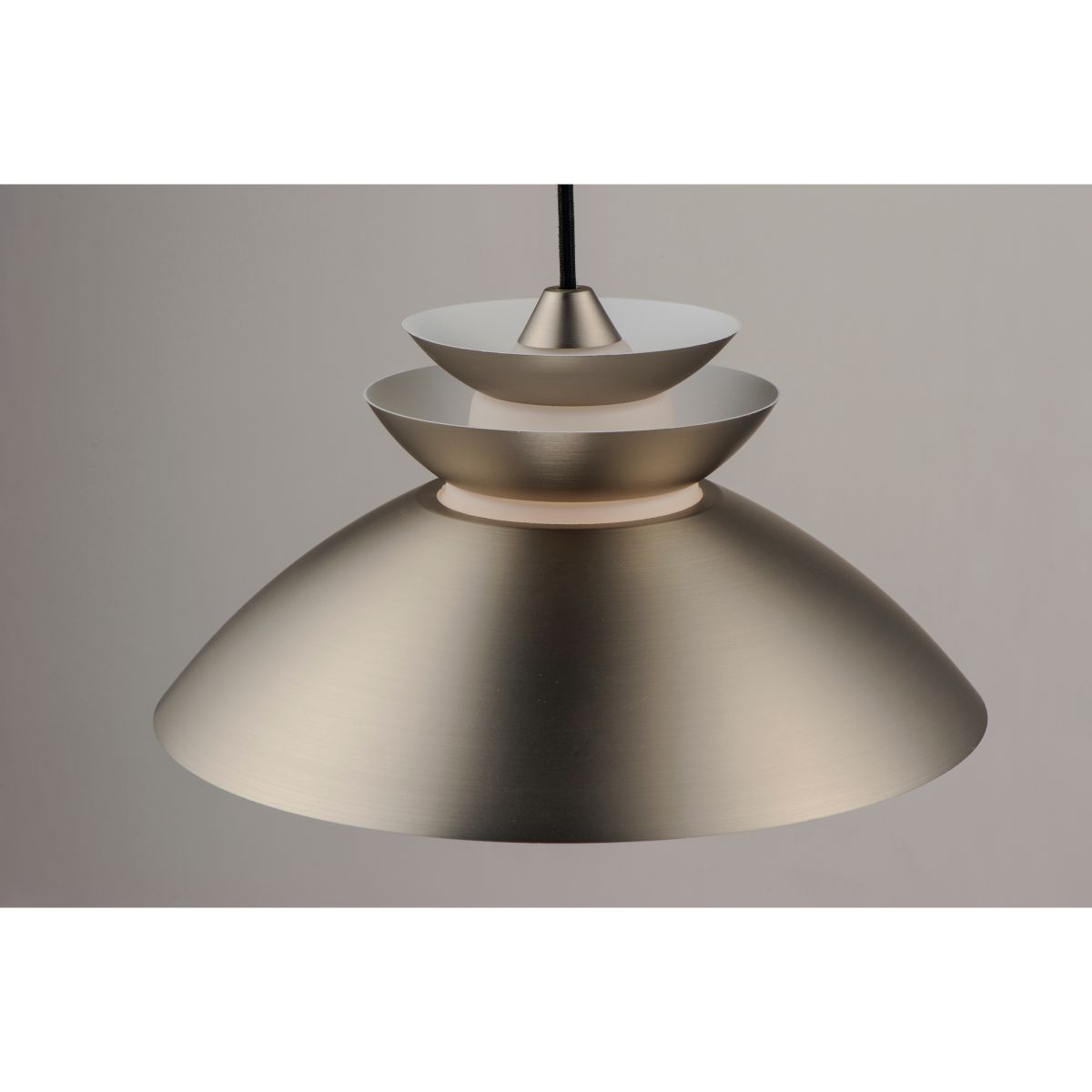 Nordic 8 in. Pendant Light Platinum Finish - Bees Lighting