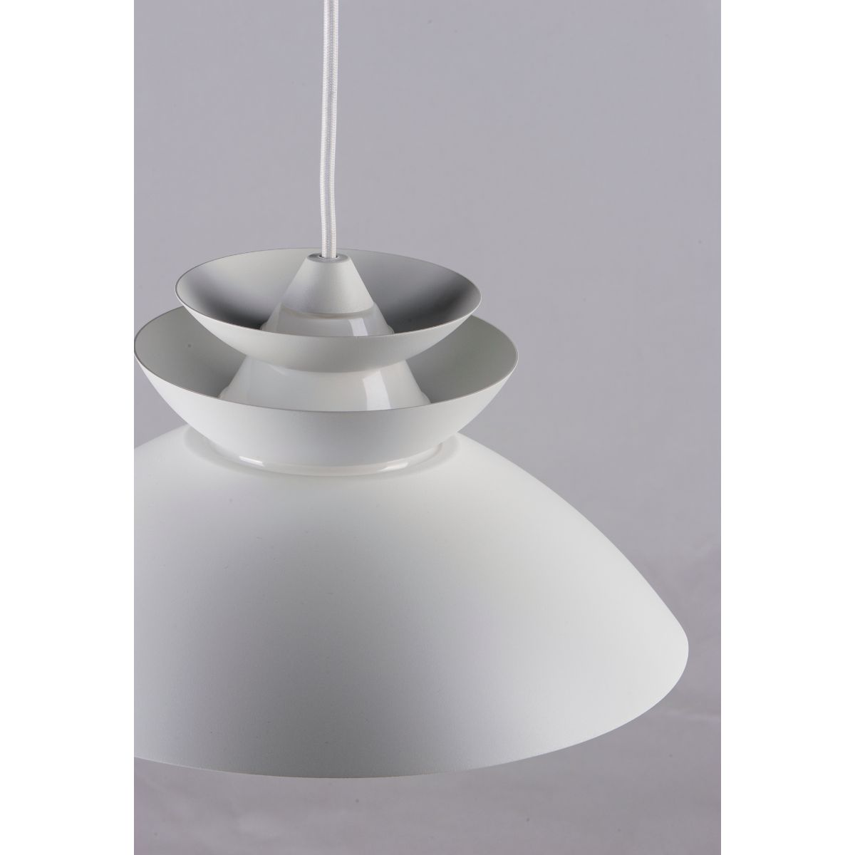 Nordic 8 in. Pendant Light White Finish - Bees Lighting