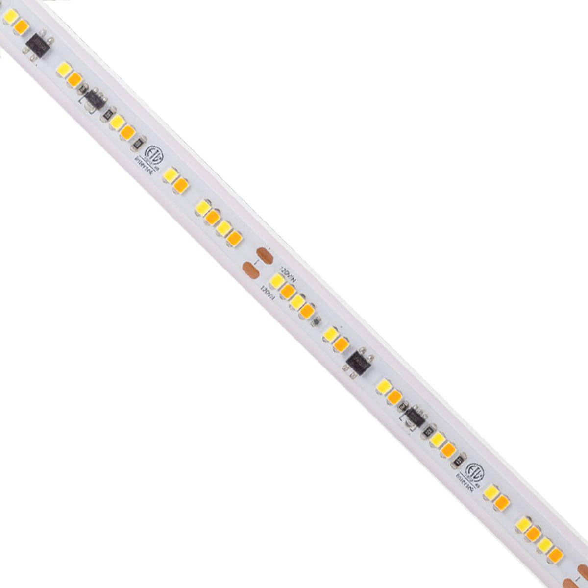 Hybrid 3 120V LED Strip Light, 150Ft Reel, 200 Lumens per Ft, Warm Dim 3000K to 1800K