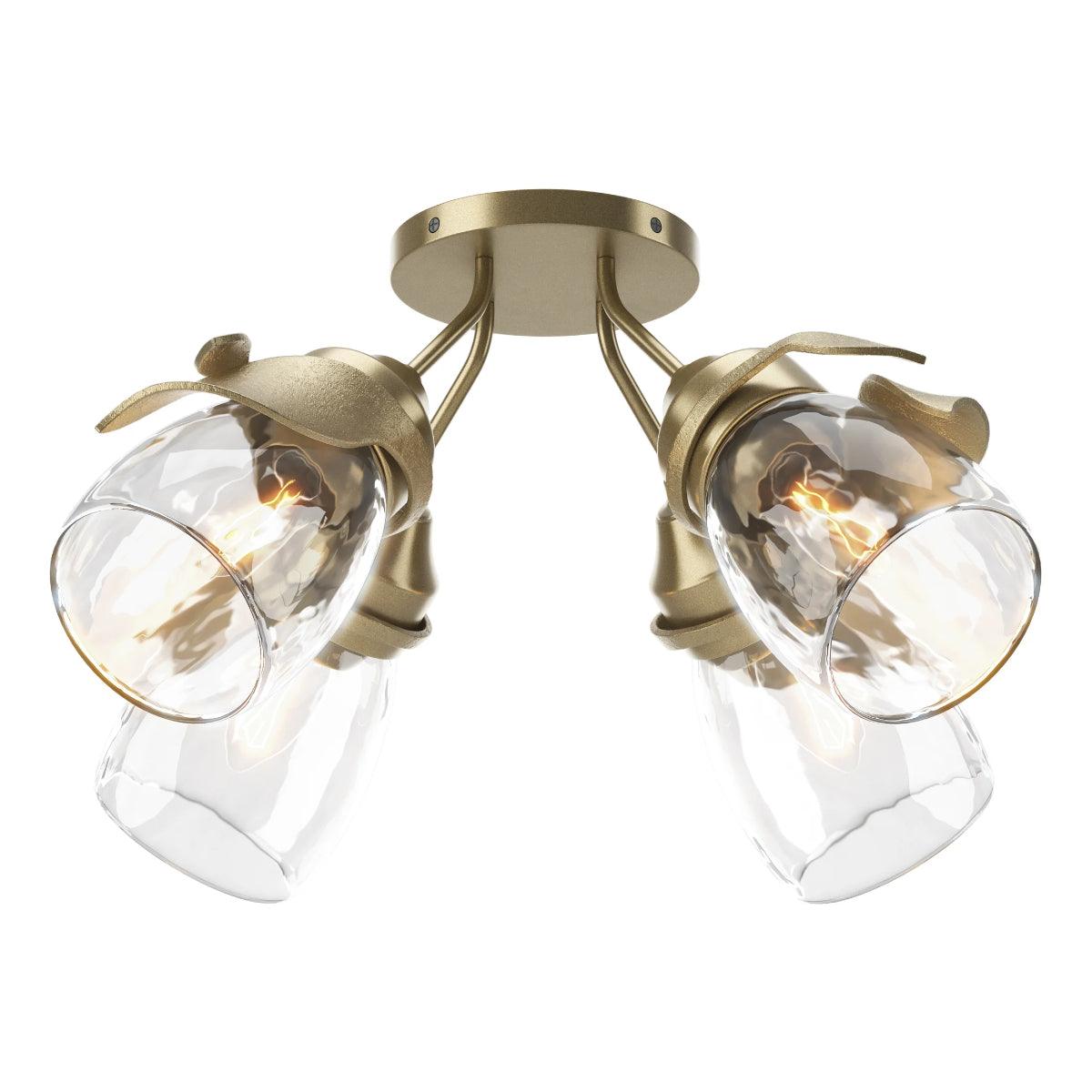 Lapas 19 in. 4 Lights Semi flush Mount Light - Bees Lighting