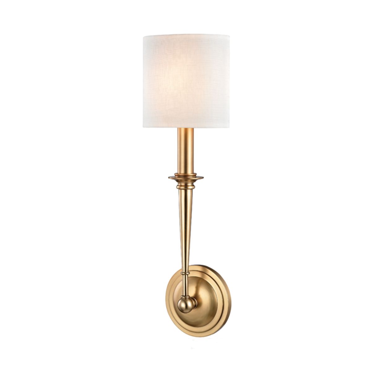 Lourdes Armed Sconce Antique Brass finish