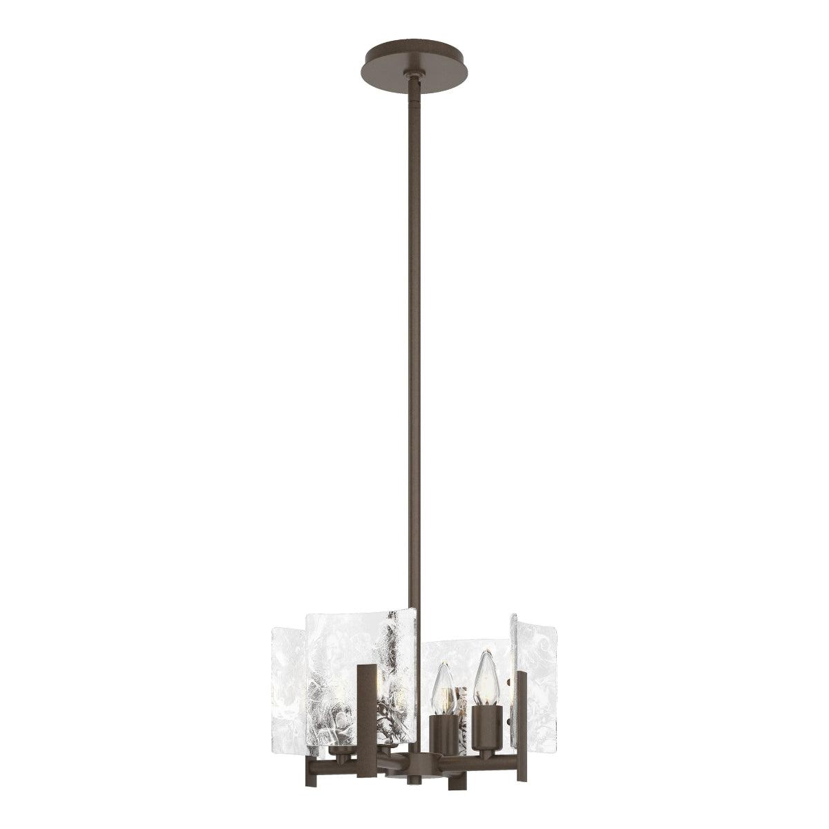 Arc 14 in. 4 Lights Pendant/Semi Flush Mount Light - Bees Lighting