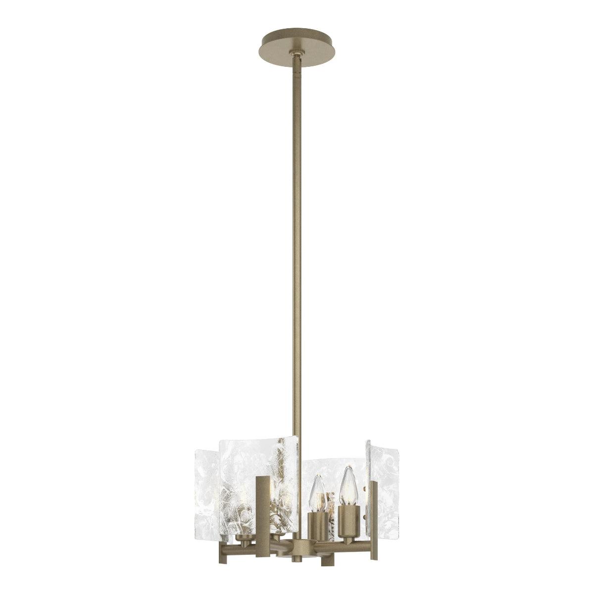 Arc 14 in. 4 Lights Pendant/Semi Flush Mount Light - Bees Lighting