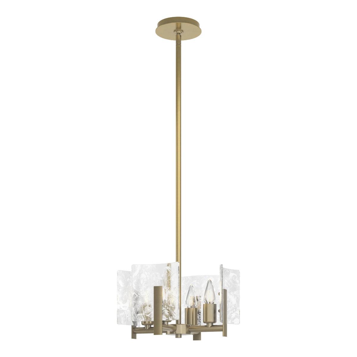 Arc 14 in. 4 Lights Pendant/Semi Flush Mount Light - Bees Lighting