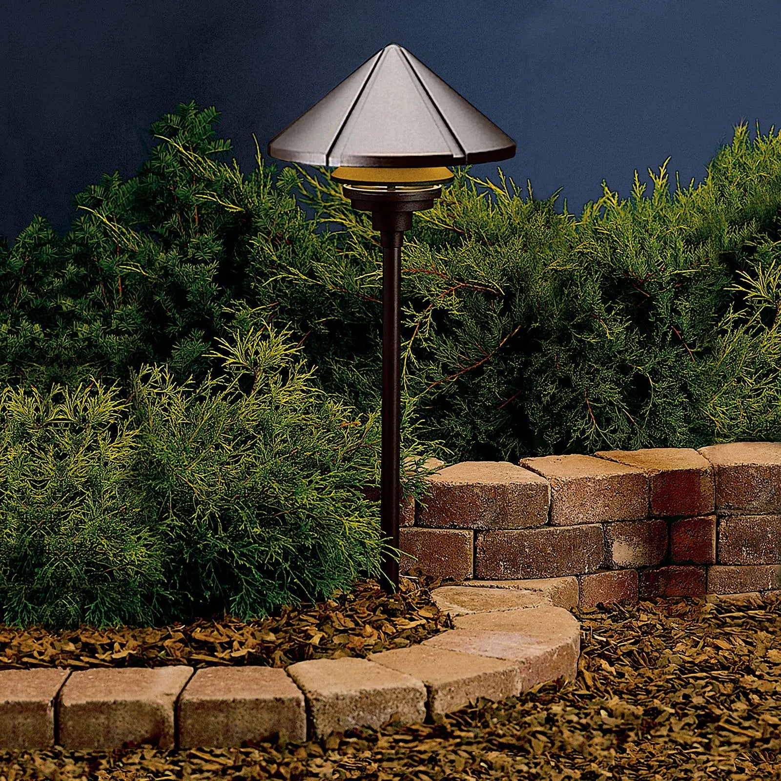 120V Landscape Path & Spread Light Textured Architectural Bronze