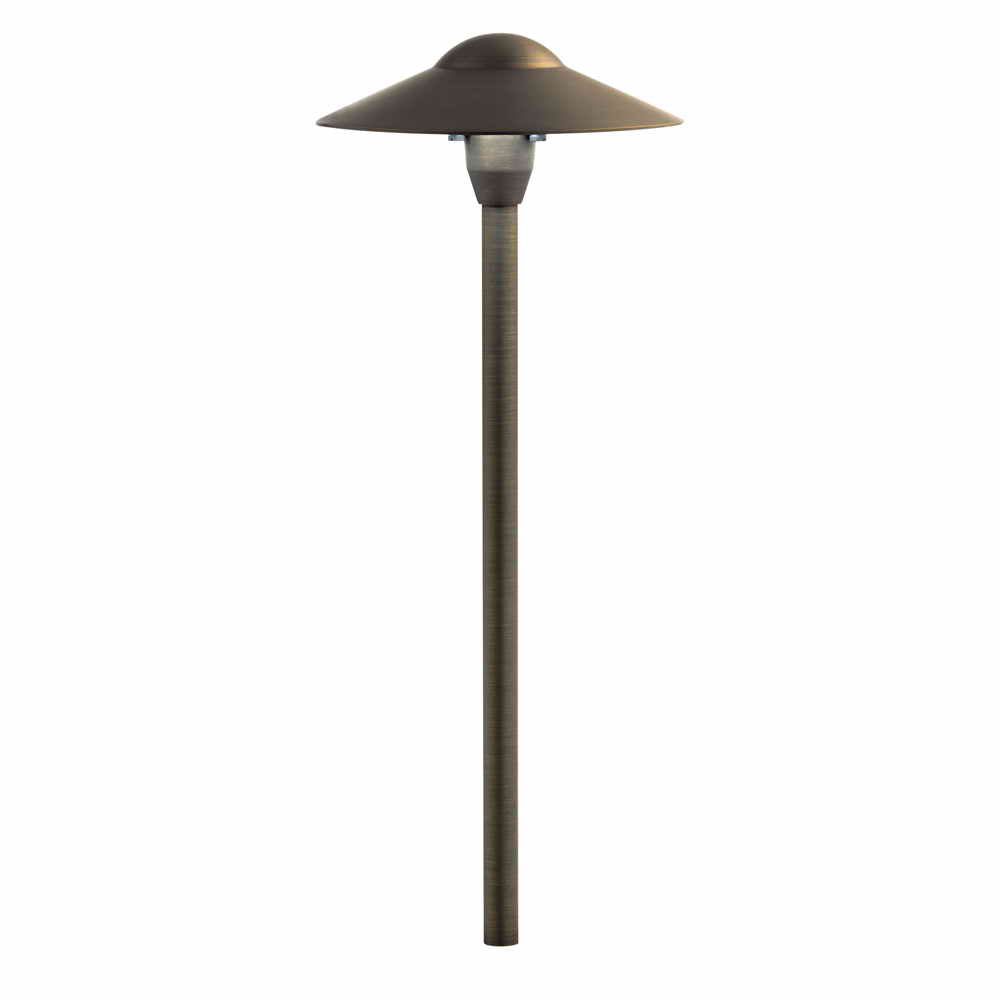 LED Retrofit Centennial Brass Path Light