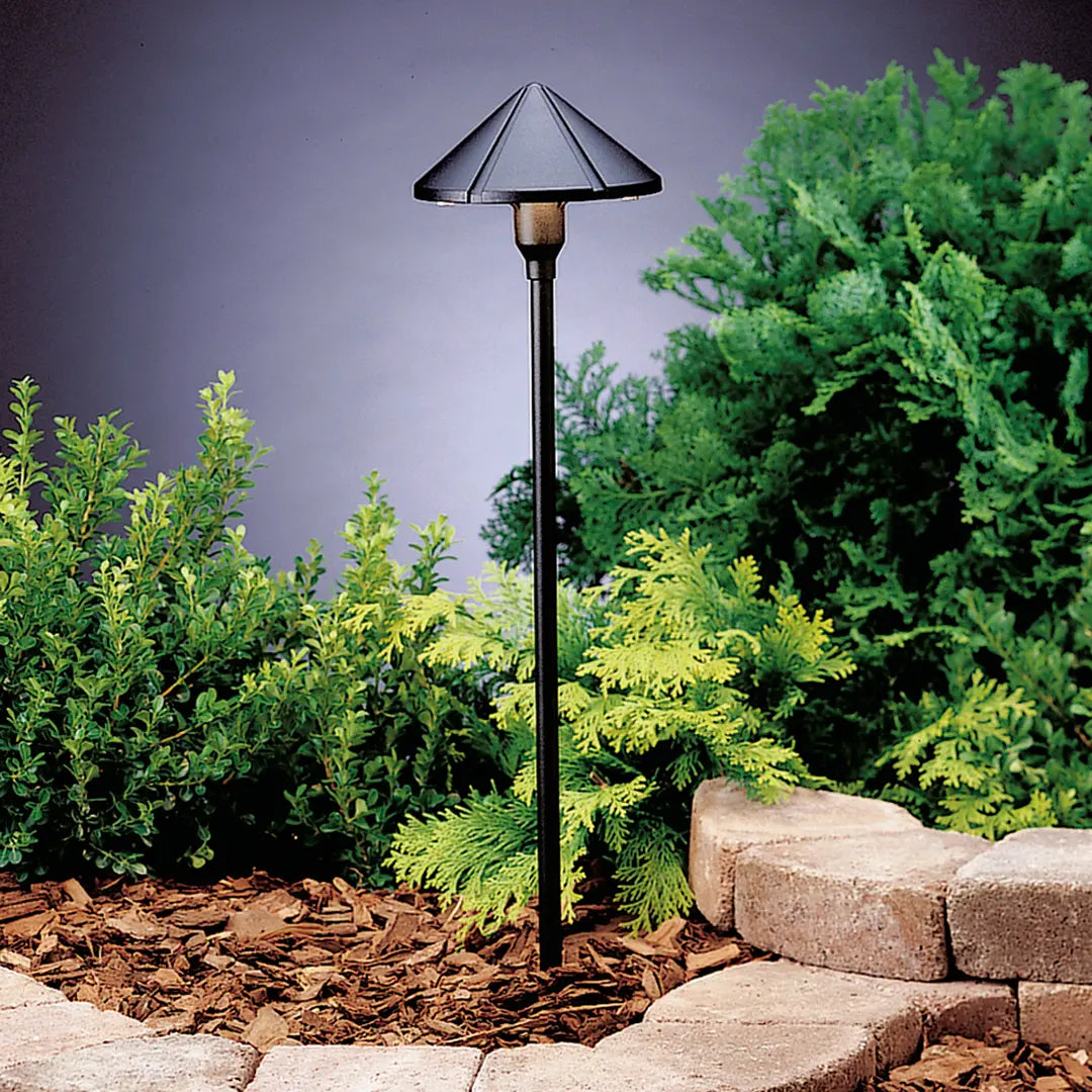 Six Groove Center Mount Path Light