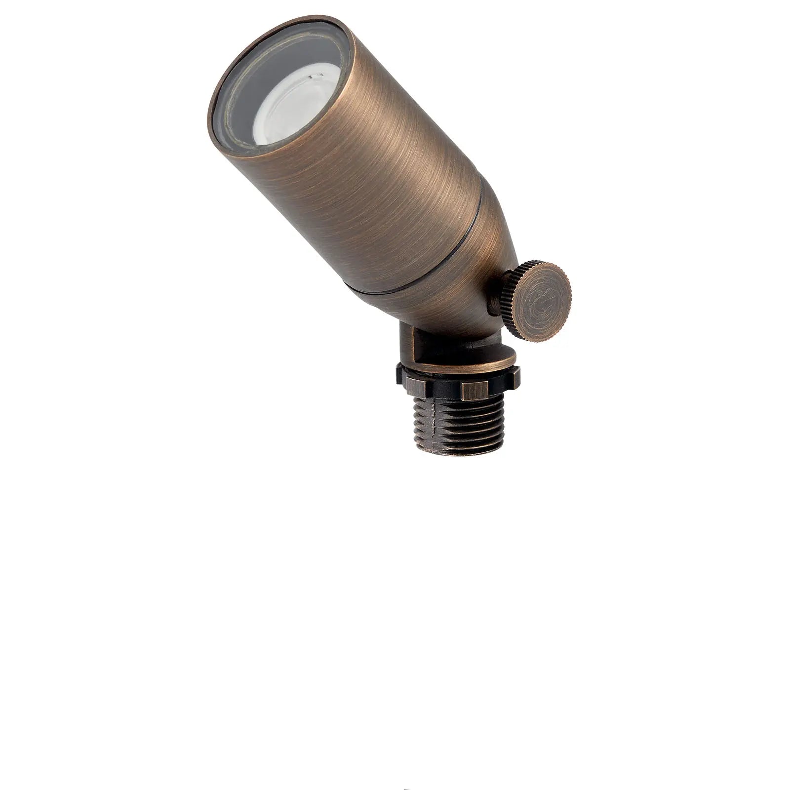 LED Landscape Flood Light Brass