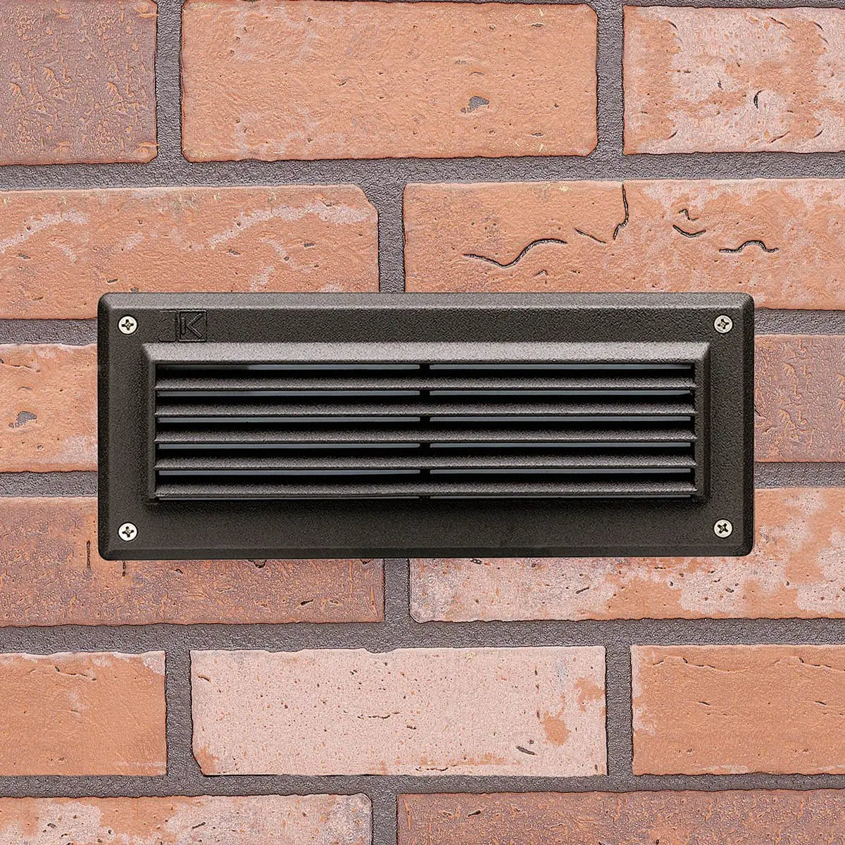 Louvered Landscape LED Step Light