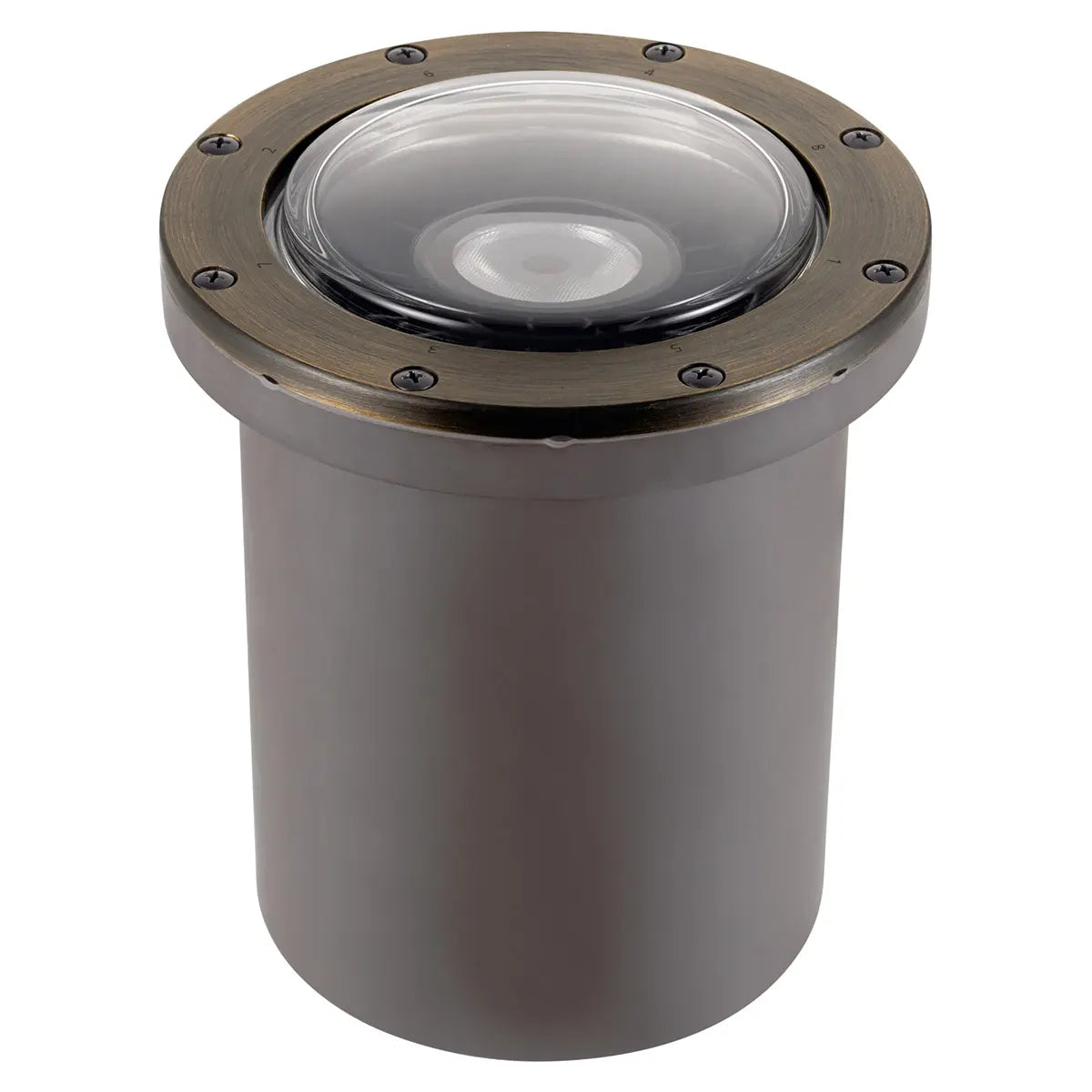 VLO LED In-Ground Landscape Light 35 Degree 2700K Centennial Brass