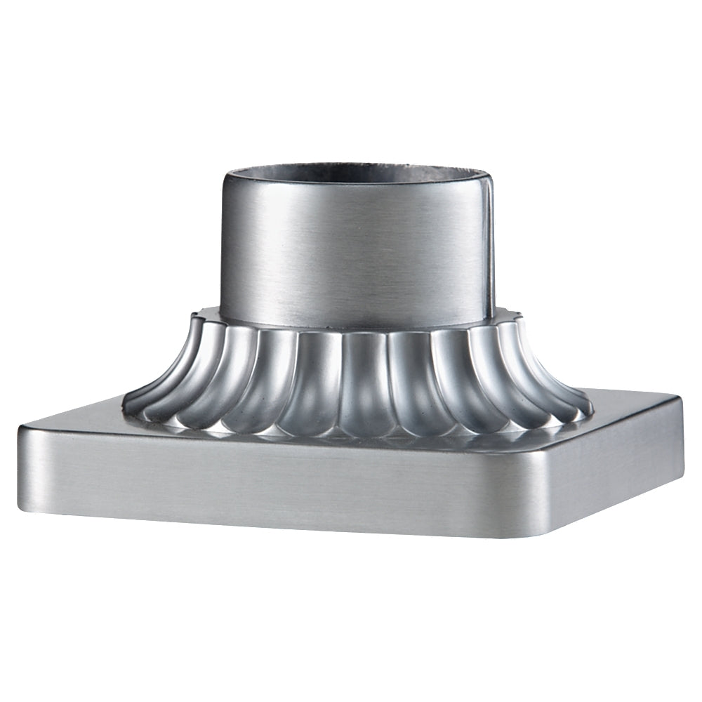 6 in. Aluminum Pier Mount Base  Aluminum Finish