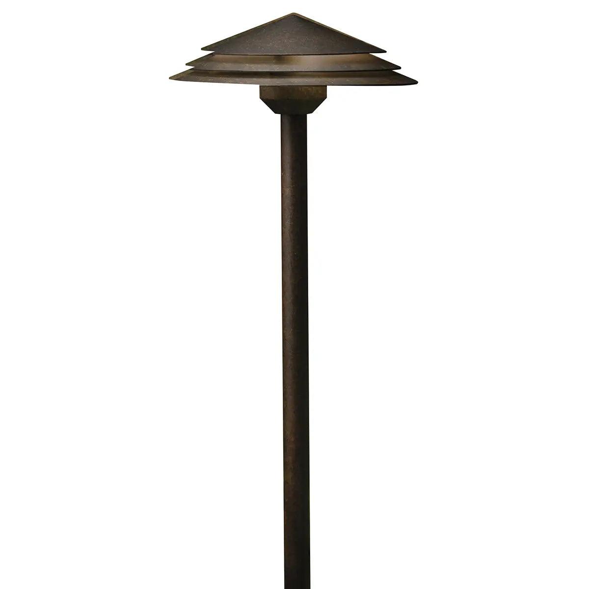 Round Tiered LED Path Light - Bees Lighting