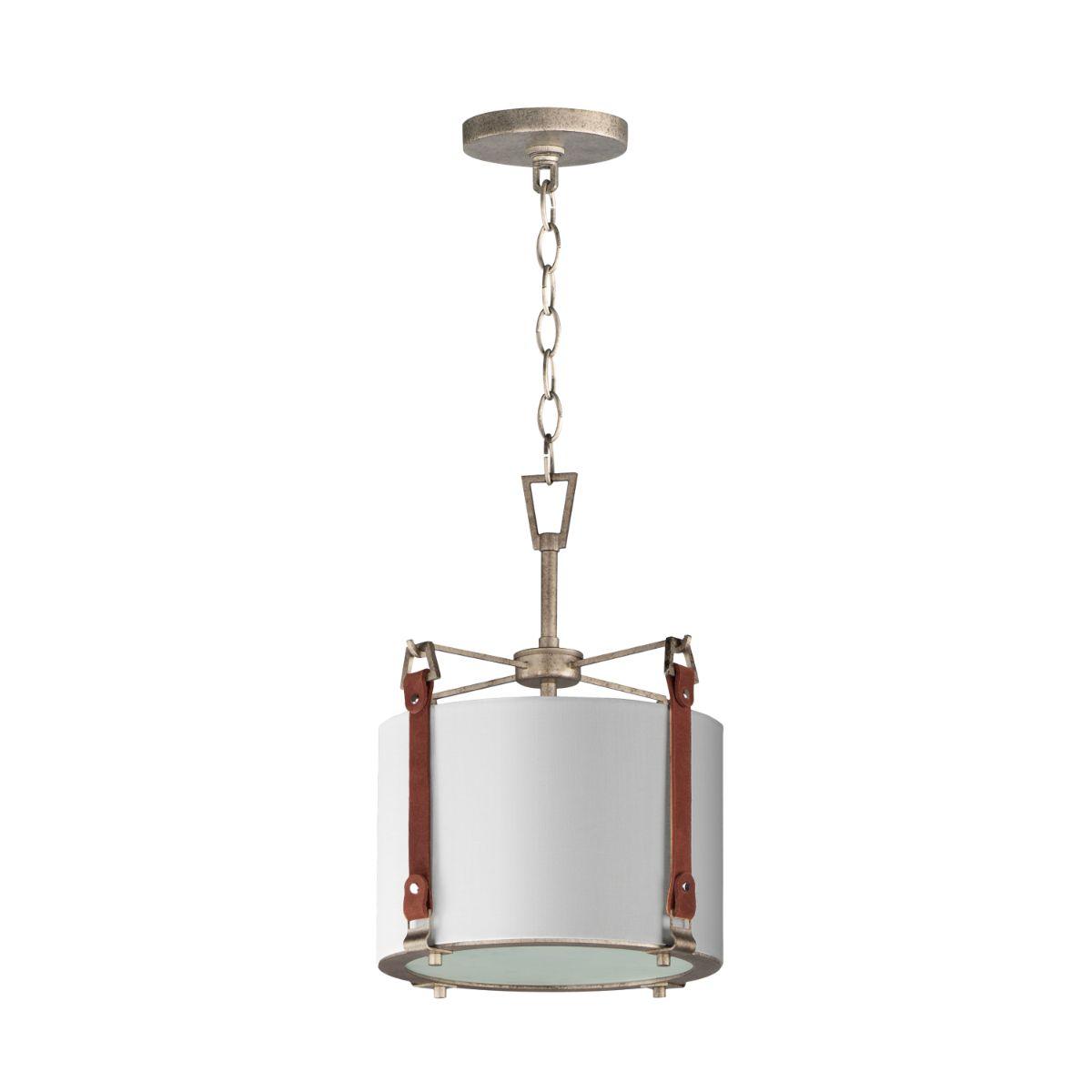 Sausalito 15 in. Pendant Light Weathered Zinc Finish - Bees Lighting