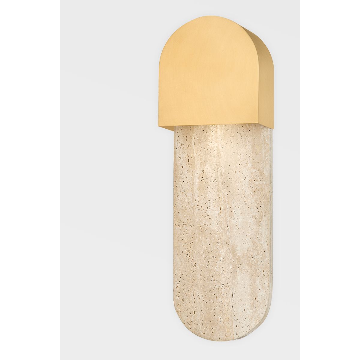 Hobart 16 in. Wall Light Brass finish - Bees Lighting