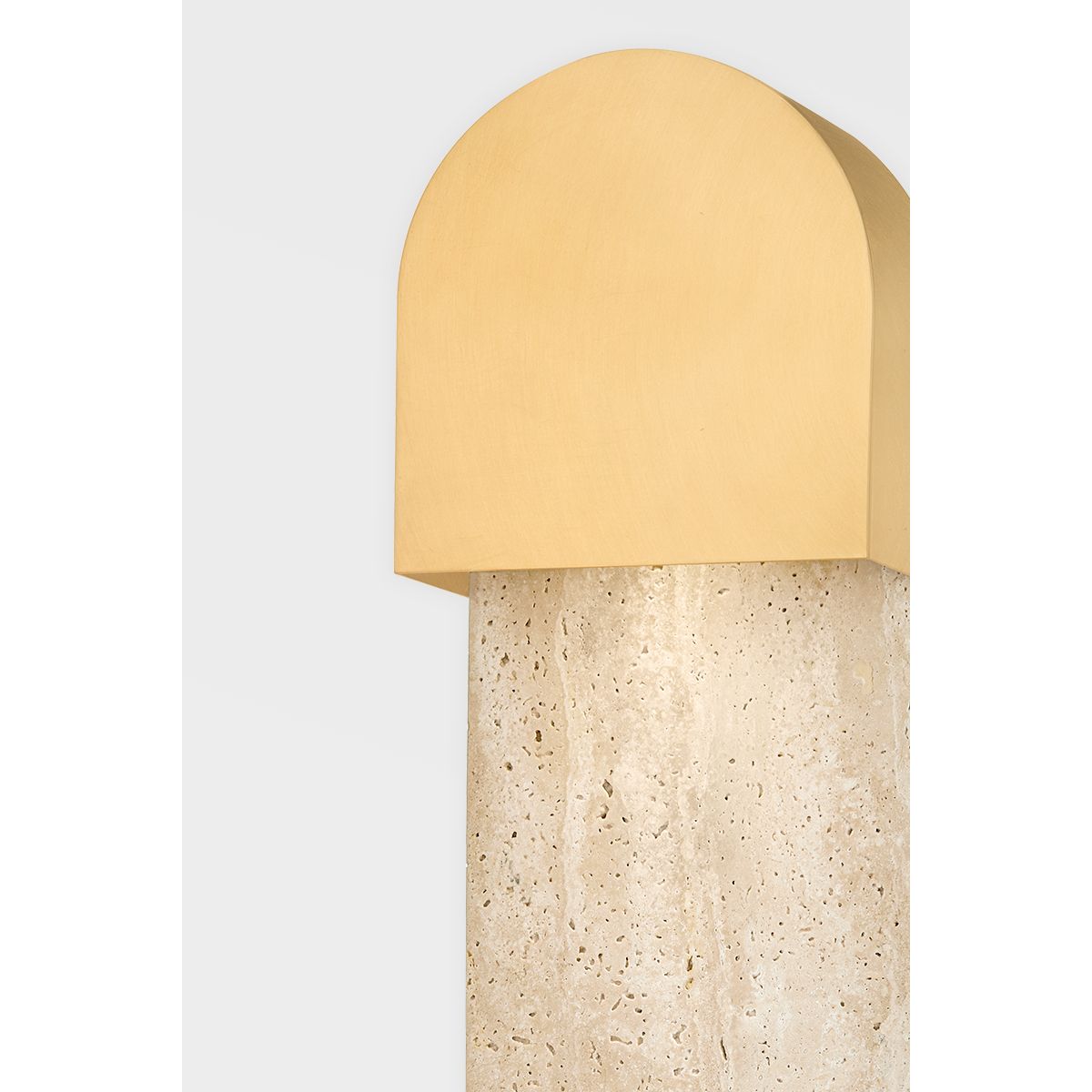 Hobart 16 in. Wall Light Brass finish - Bees Lighting