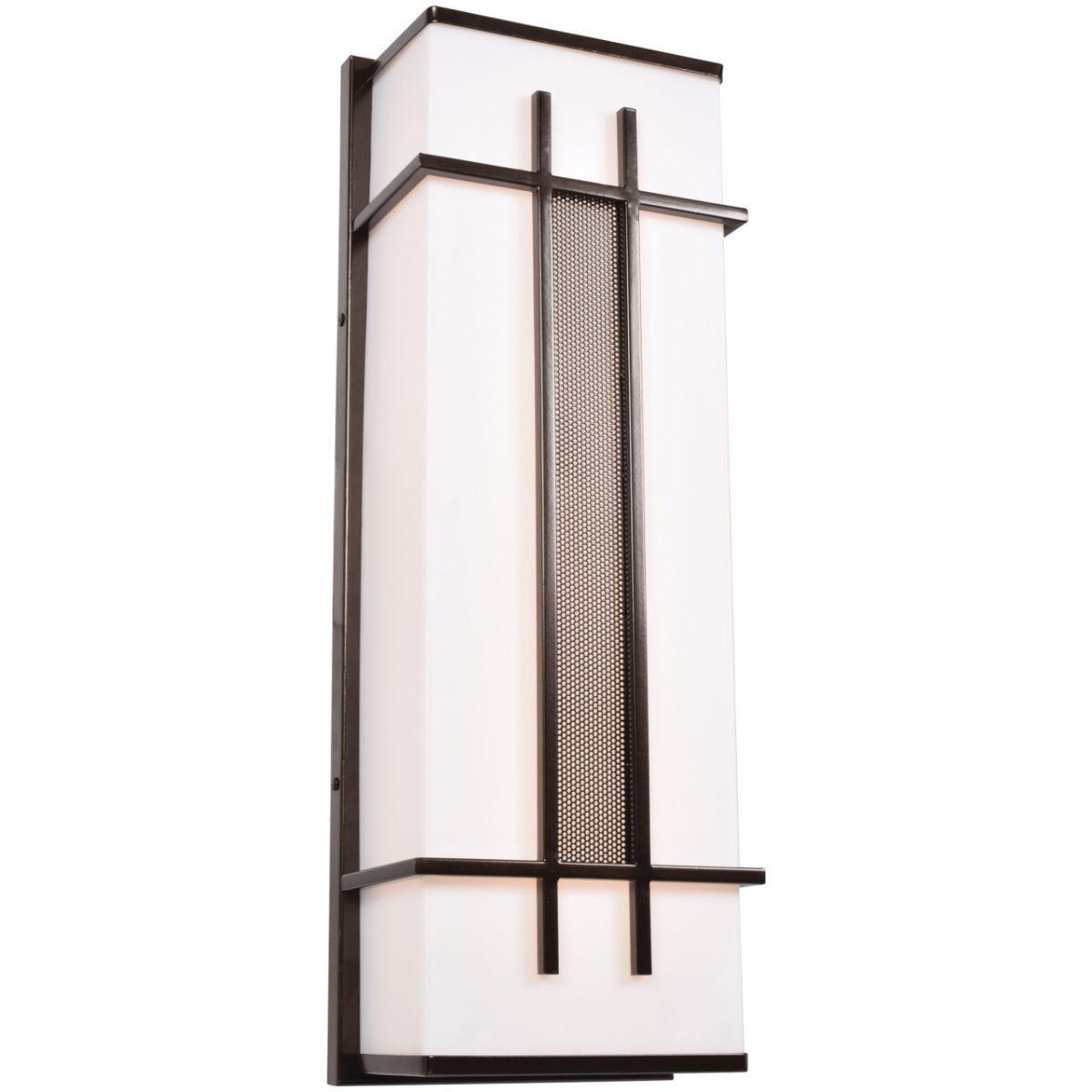 Tuxedo 36 In. LED Outdoor Wall Sconce Bronze Finish - Bees Lighting