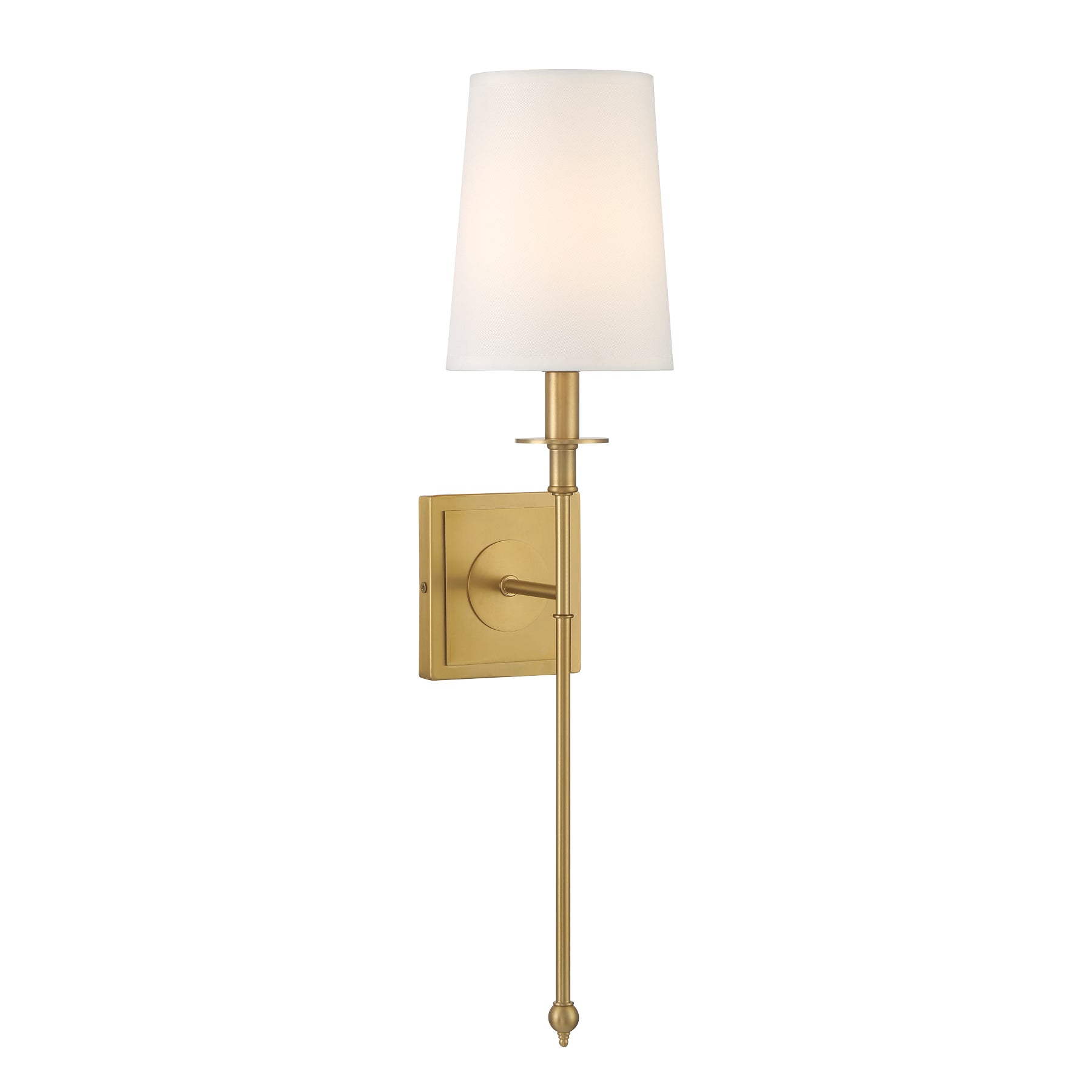 Calera 23" 1 Light Wall Sconce Signature Brass Finish