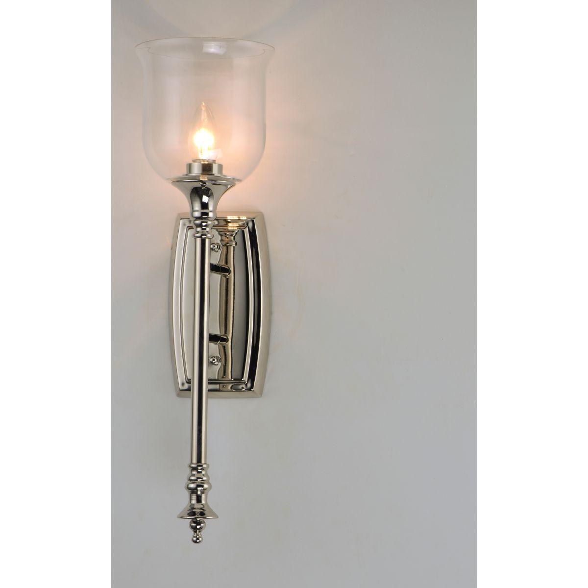 Centennial 22 in. Armed Sconce Nickel Finish - Bees Lighting