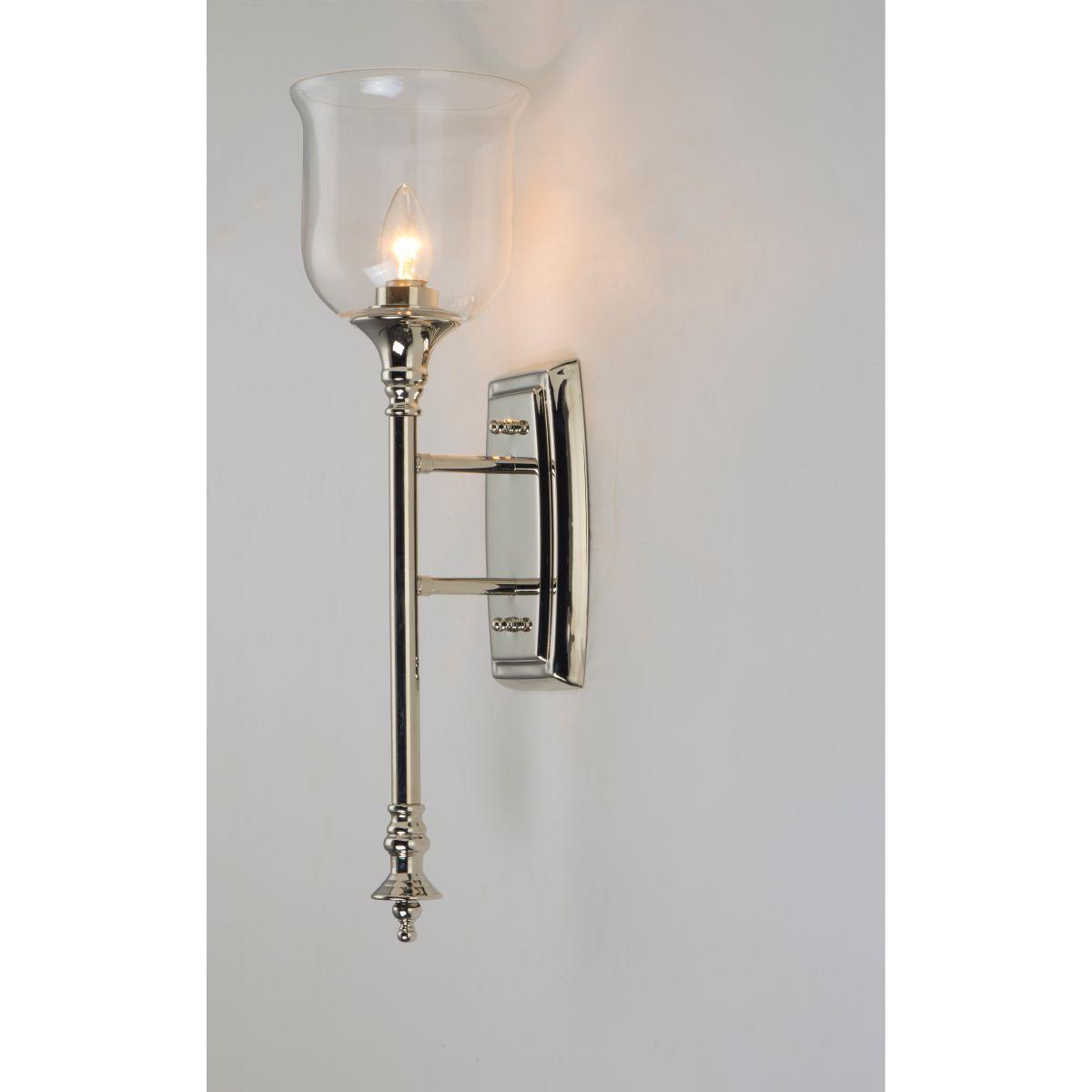 Centennial 22 in. Armed Sconce Nickel Finish - Bees Lighting