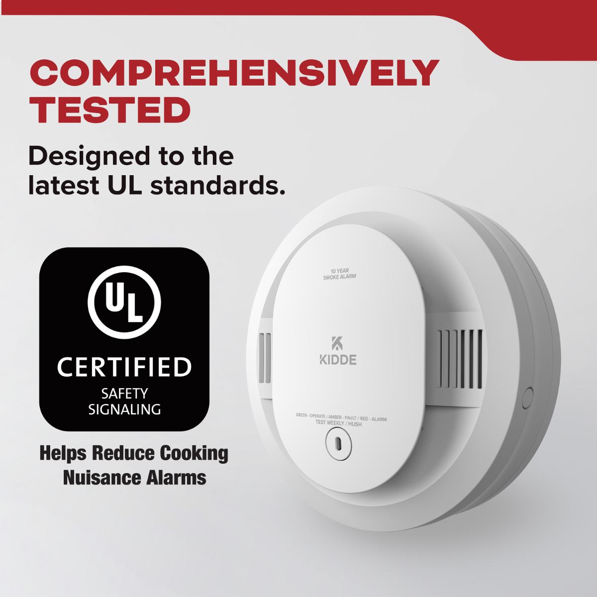 Detect 10-Year Battery Powered Smoke Detector