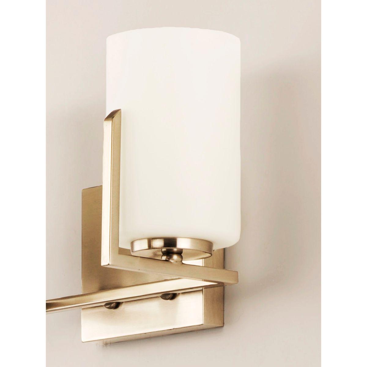 Dart 13 in. 2 Lights Vanity Light Satin Nickel Finish - Bees Lighting