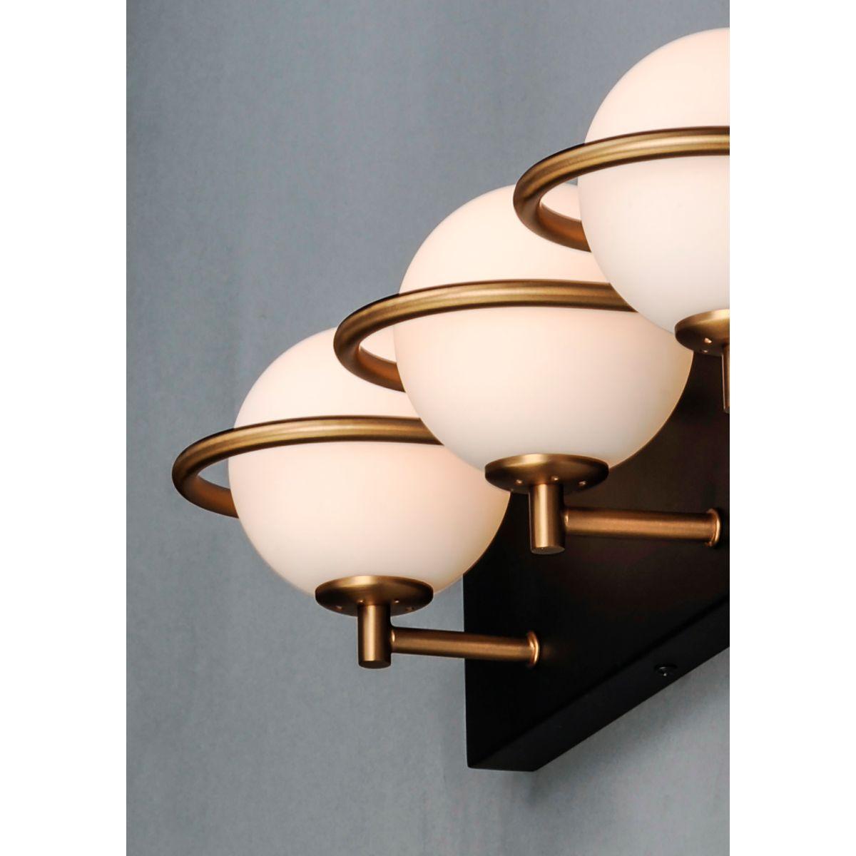 Revolve 20 in. 3 Lights LED Vanity Light Gold Finish - Bees Lighting