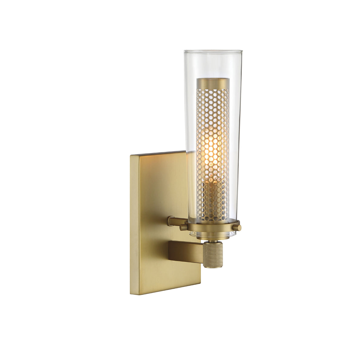 Emmerham 12" 1 Light Wall Scocne Soft Brass Finish