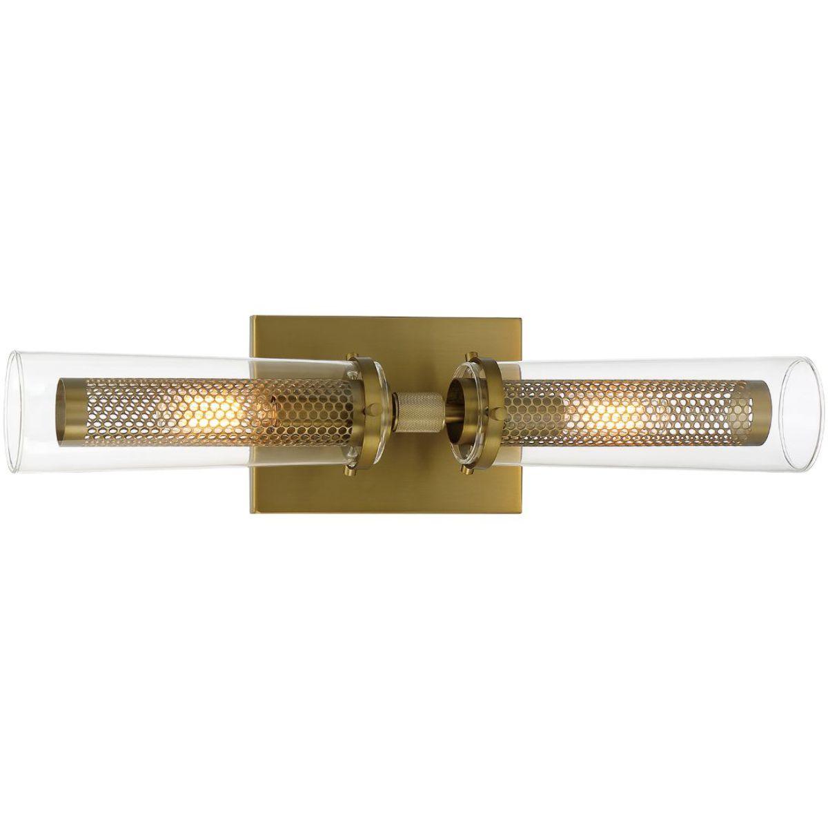 Emmerham 20 in. 2 Lights Bath Bar Brass finish - Bees Lighting