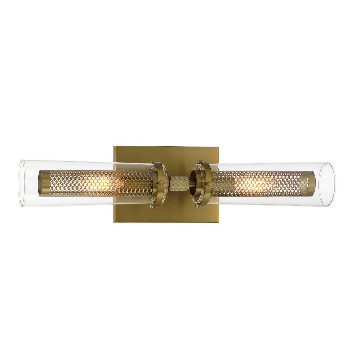 Emmerham 20 in. 2 Lights Bath Bar Brass finish - Bees Lighting