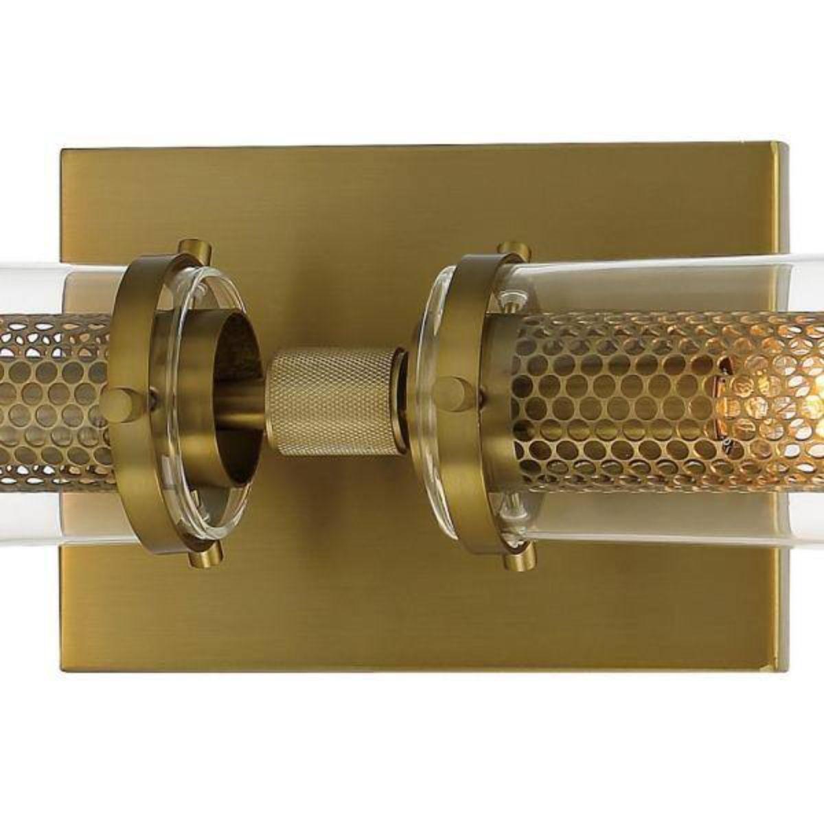 Emmerham 20 in. 2 Lights Bath Bar Brass finish - Bees Lighting