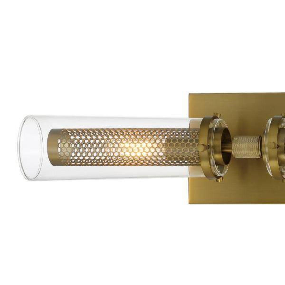 Emmerham 20 in. 2 Lights Bath Bar Brass finish - Bees Lighting