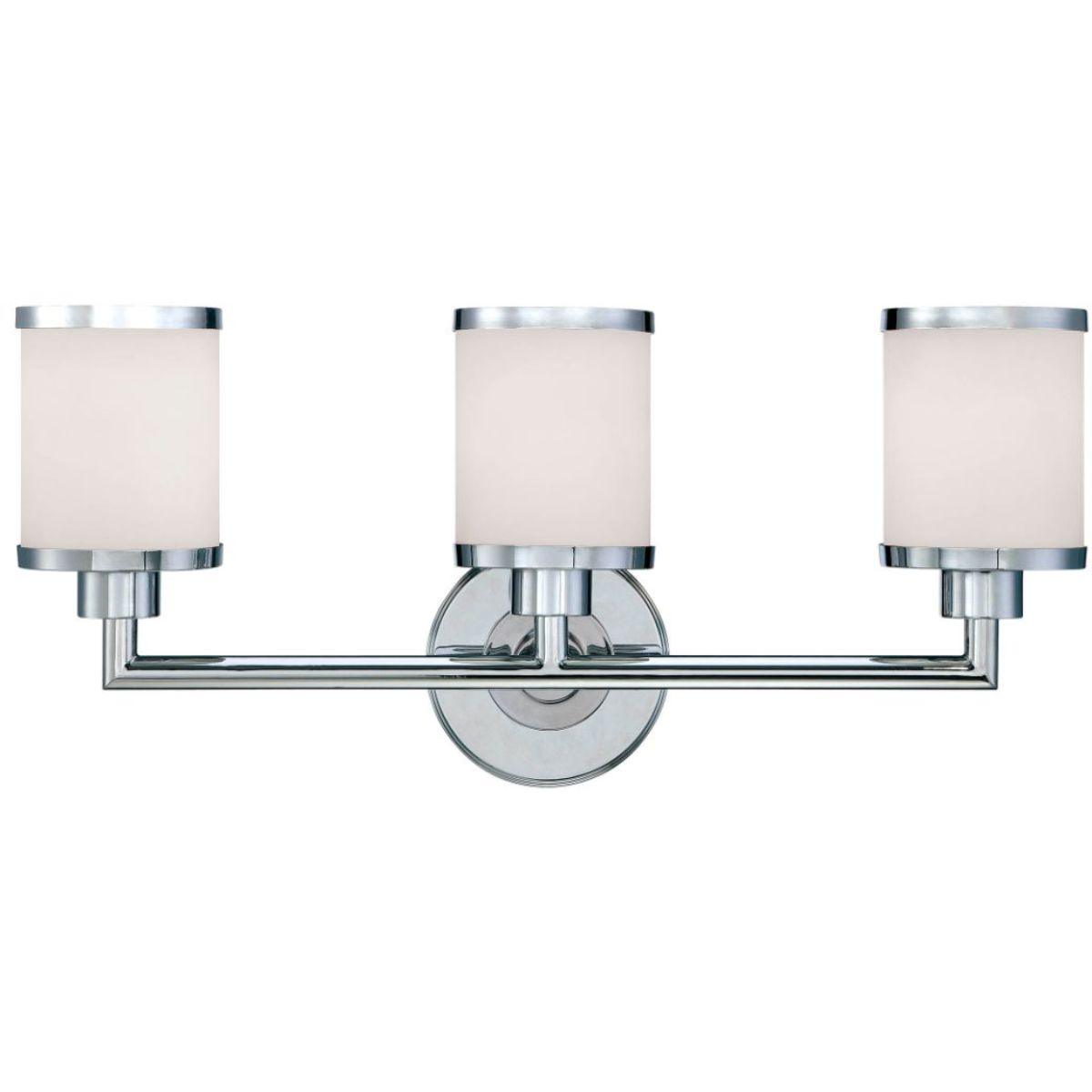 23 in. Vanity Light 3 Lights Chrome Finish - Bees Lighting