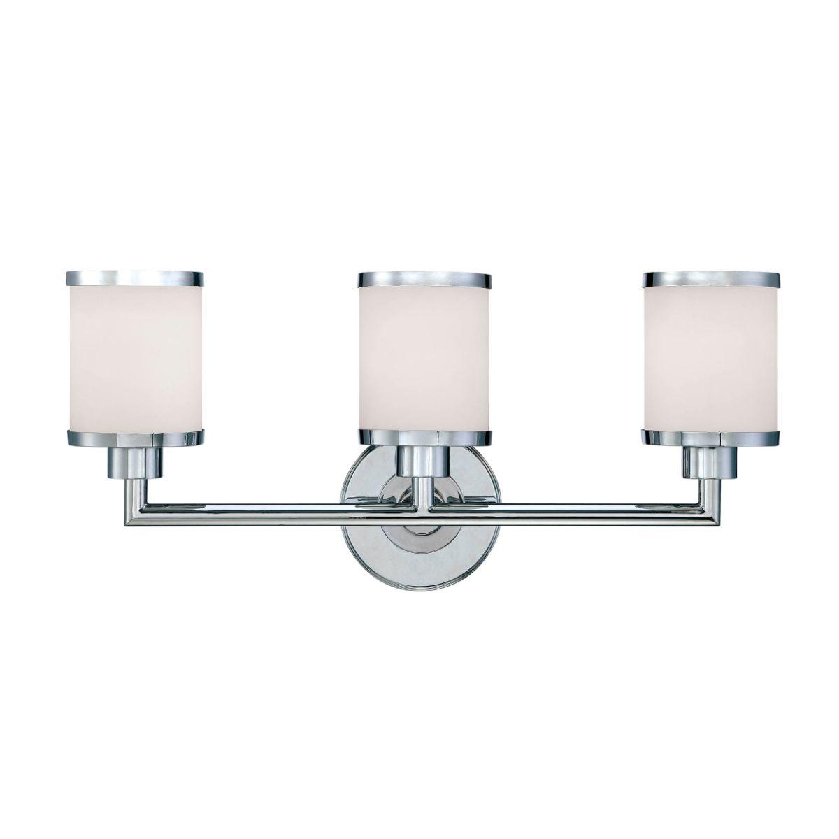 23 in. Vanity Light 3 Lights Chrome Finish - Bees Lighting